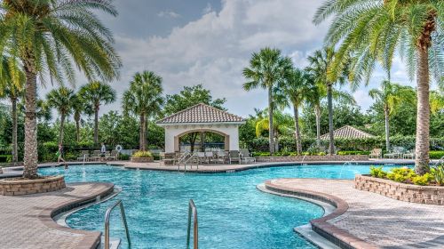 resort pool tropical