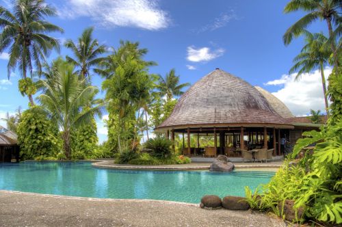 resort samoa swimming pool