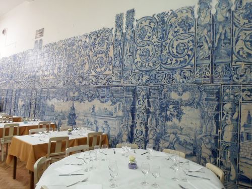 restaurant historically tiles
