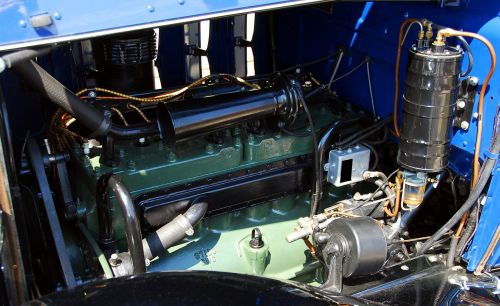 Restored Car Engine