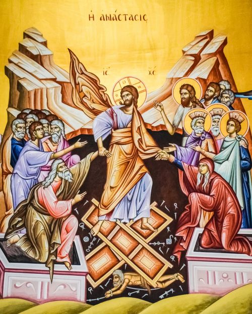 resurrection of christ iconography church