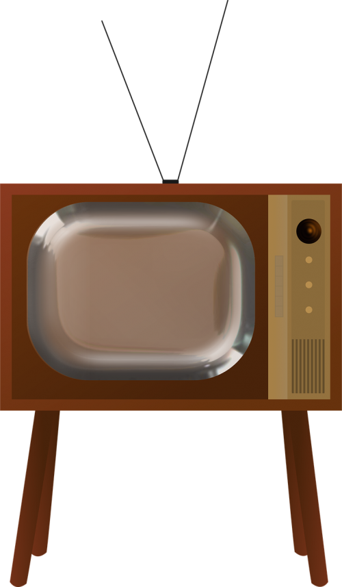 retro antique television