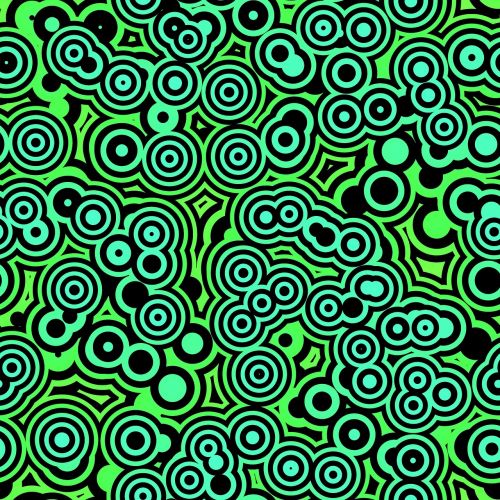 retro pattern colourful