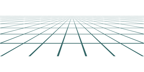 retro perspective grid