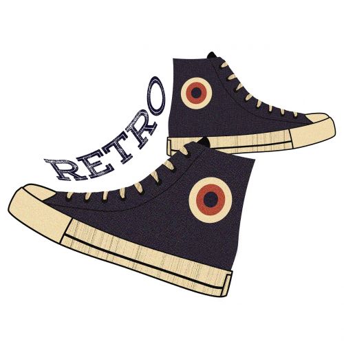 retro footwear vintage