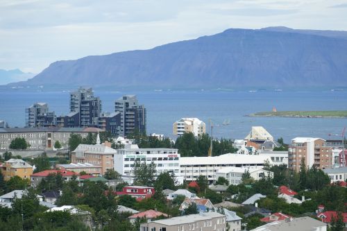 reykjavik iceland panorama