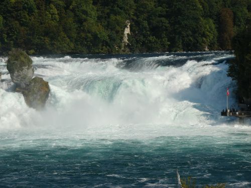 rhine falls waterfall rhine