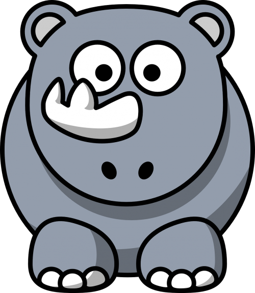 rhinoceros baby face