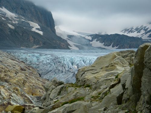 rhone glacier glacier ice