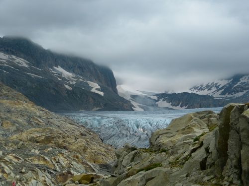 rhone glacier glacier ice