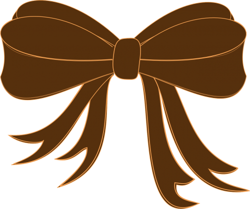 ribbon bow present