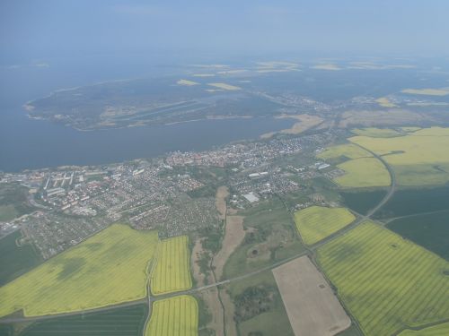 ribnitz damgarten aerial view mecklenburg