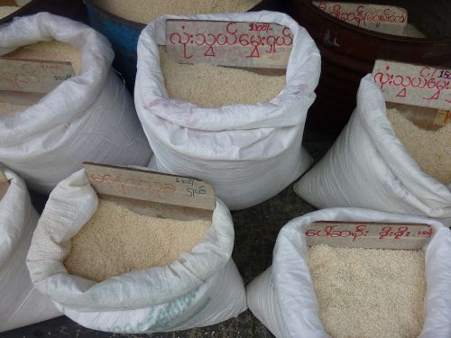 rice bags street
