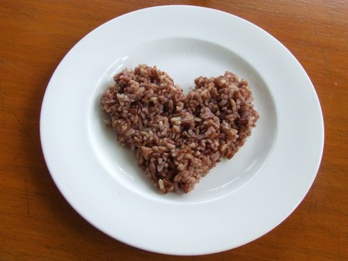 rice heart plate