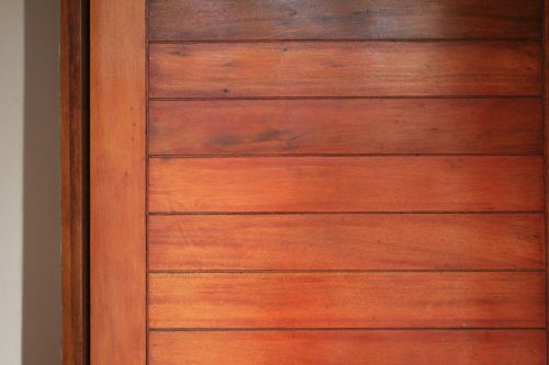 Rich Brown Wooden Panel