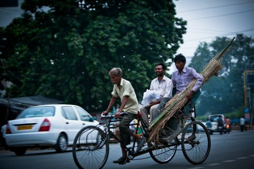 rickshaw transportation mens cycling