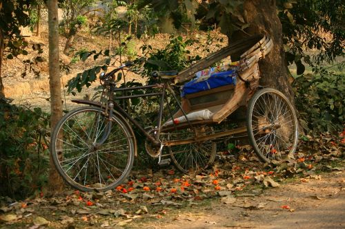 rickshaw rest bangladesh