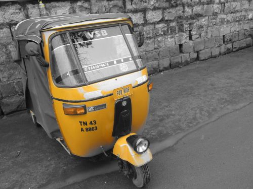 rickshaw india car