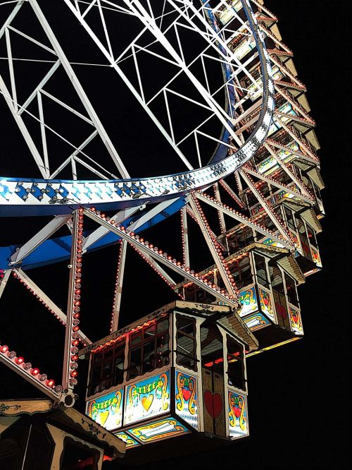 ride ferris wheel oktoberfest