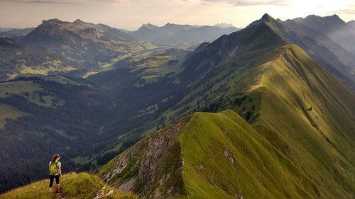 ridge  switzerland  interlaken
