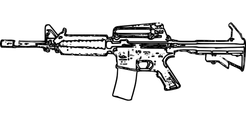 rifle automatic gun weapon