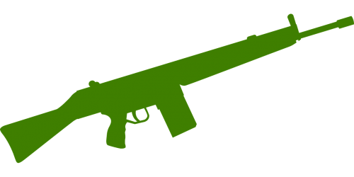 rifle gun green