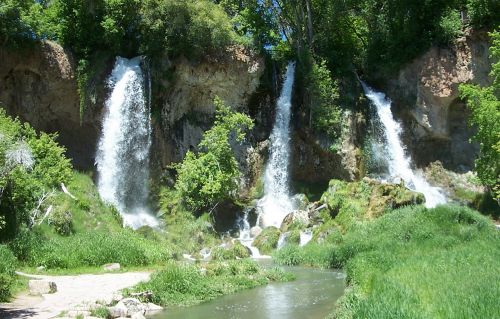rifle falls waterfall western colorado
