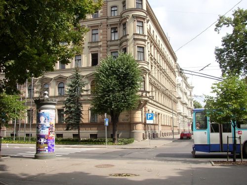 riga latvia street
