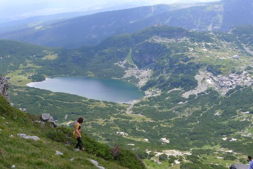 rila  lake  bulgaria