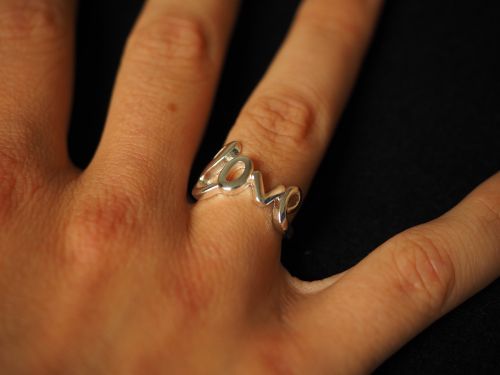 ring finger ring silver