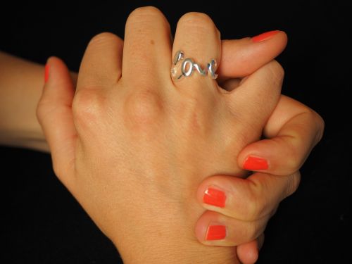ring finger ring silver