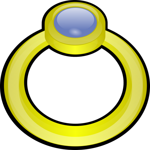 rings band gold