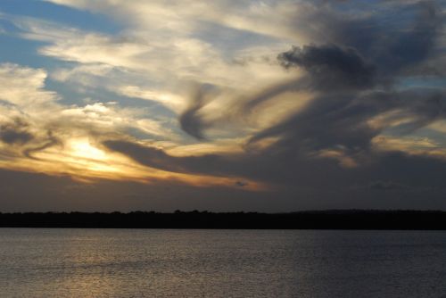 rio sunset landscape