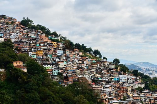 rio de janeiro  brazil  favela