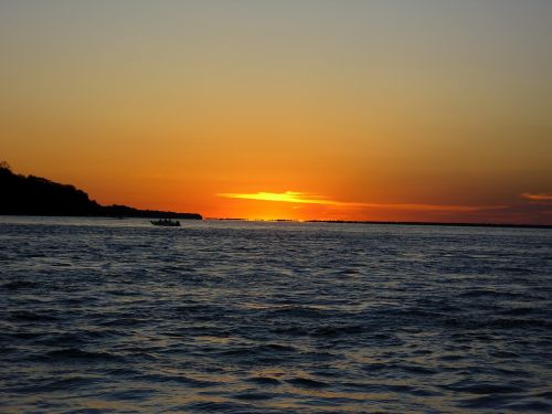 río paraná argentina afterglow