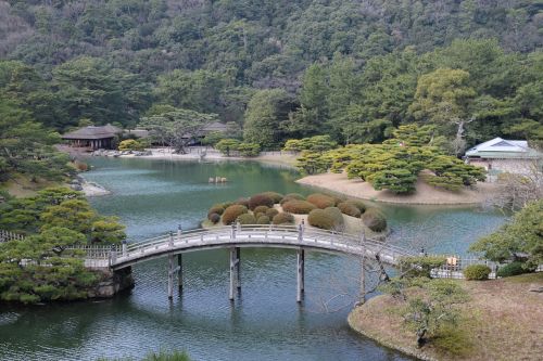 ritsurin garden shikoku garden