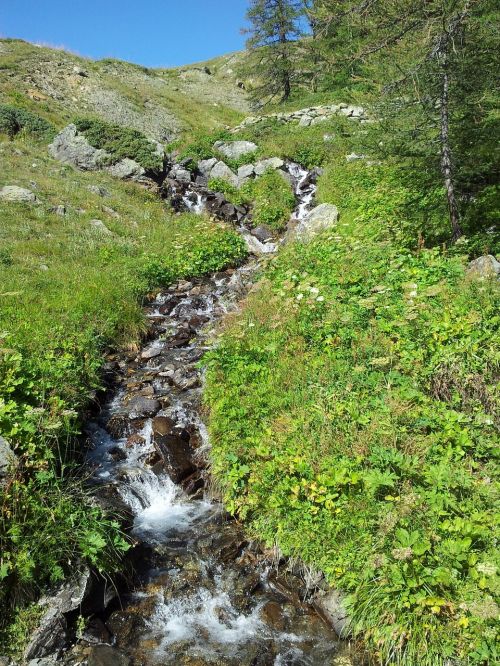 river cascade water