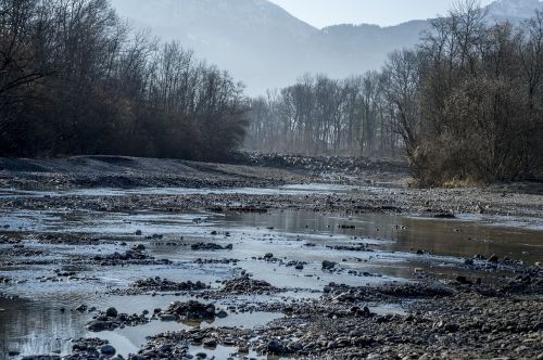 river landscape stones