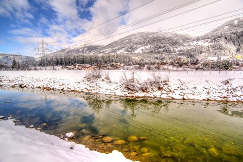 river austria winter