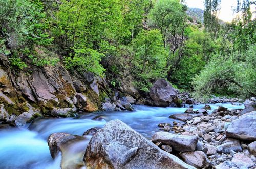 river landscape turkey