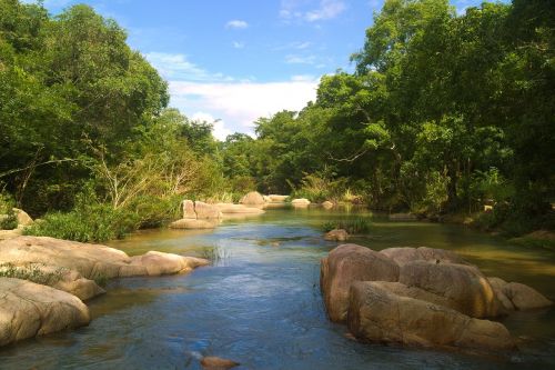 river flow nature