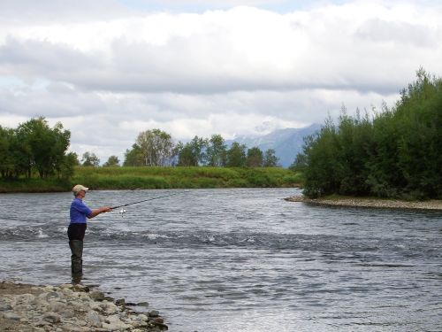 river fishing alloy