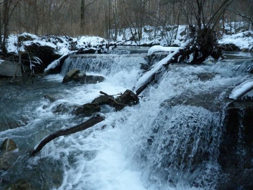 river waterfall water