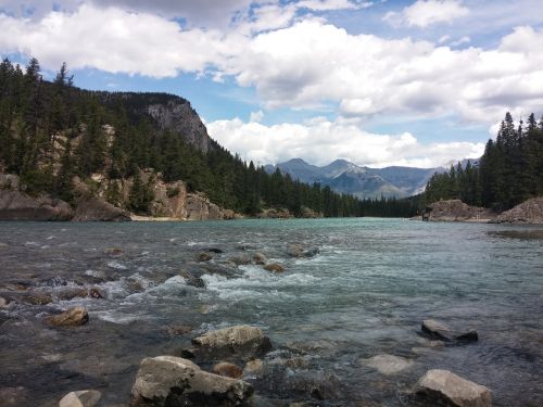 river banff canada