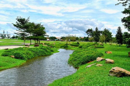 river green landscape