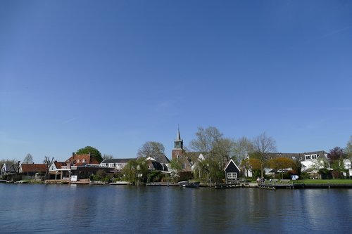 river  water  village