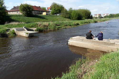 river  poznan  bridge