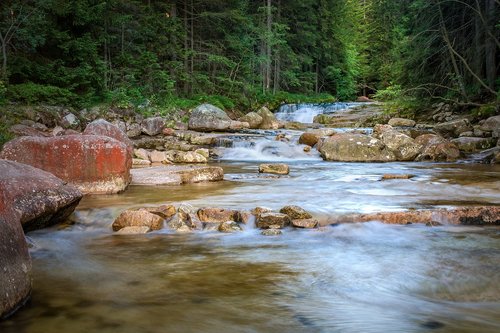 river  cascade  white elbe