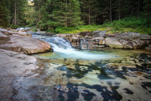 river  cascade  white elbe