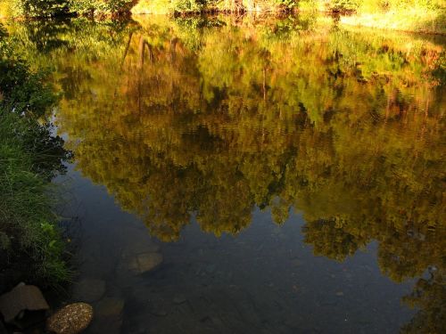 river highlights water